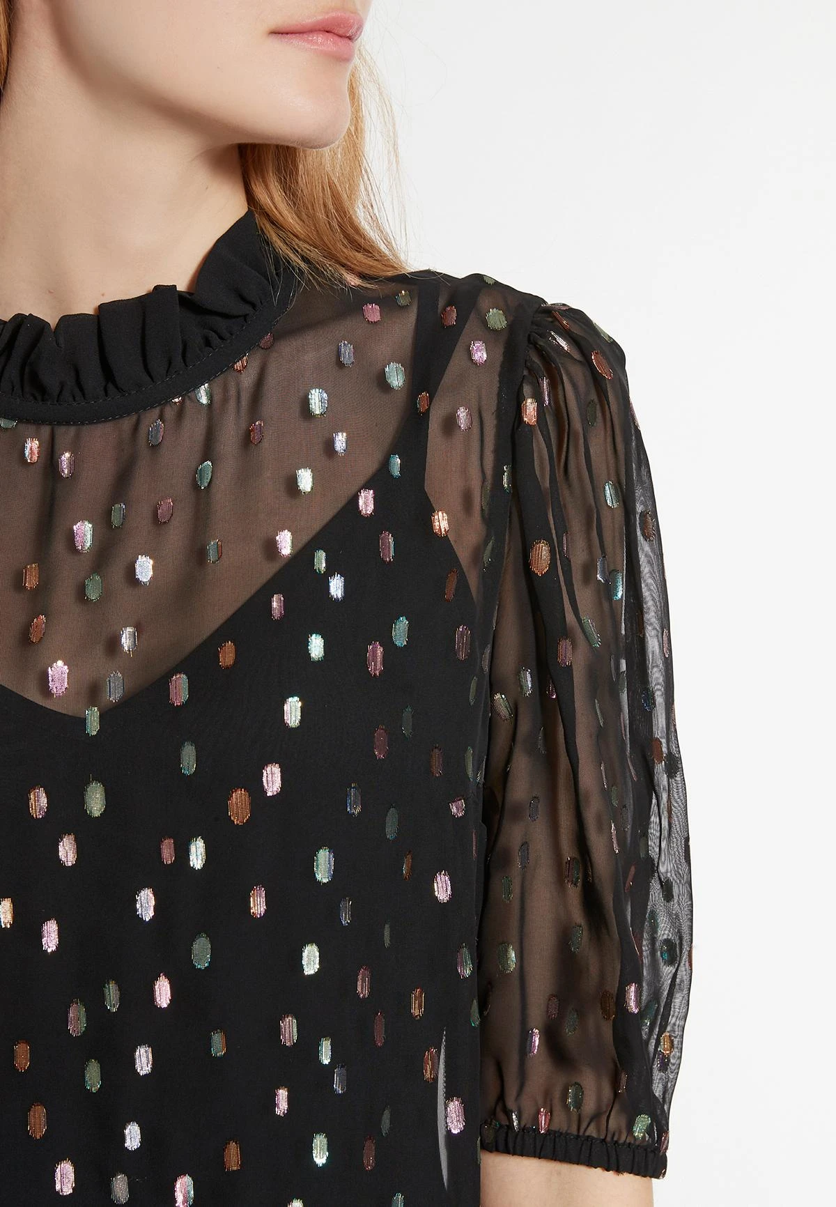 Ana Alcazar Midi Jurk Ecosa 6 Ana Alcazar Midi Jurk Ecosa - Afbeelding 4