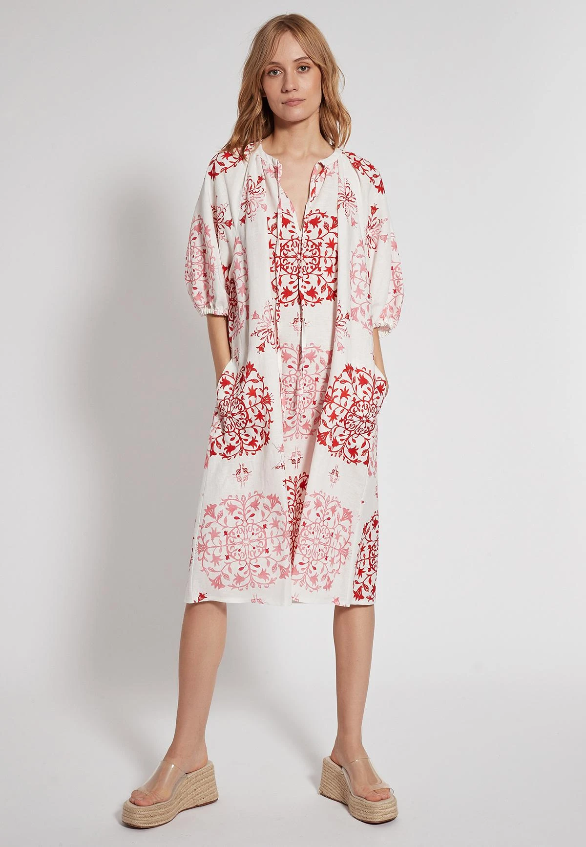 Ana Alcazar Pofmouw Jurk Faja 3 Ana Alcazar Pofmouw Jurk Faja