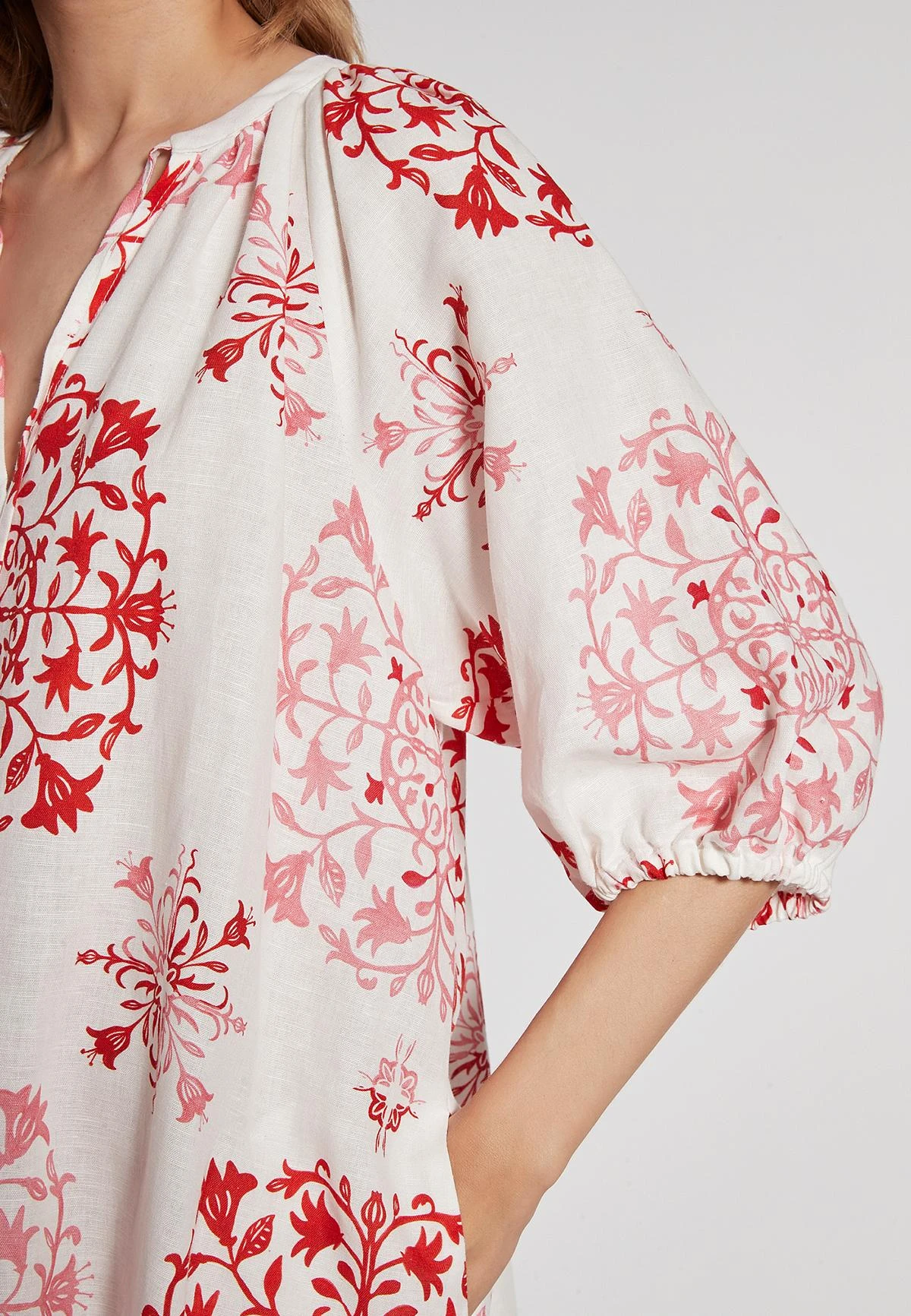 Ana Alcazar Pofmouw Jurk Faja 6 Ana Alcazar Pofmouw Jurk Faja - Afbeelding 4