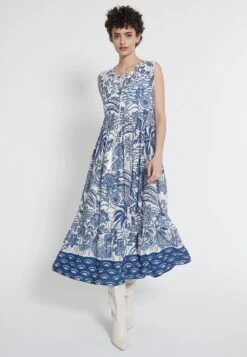 Ana Alcazar Maxi Jurk Famea -JurkChic Verkoop ana alcazar 048923 3183 9103