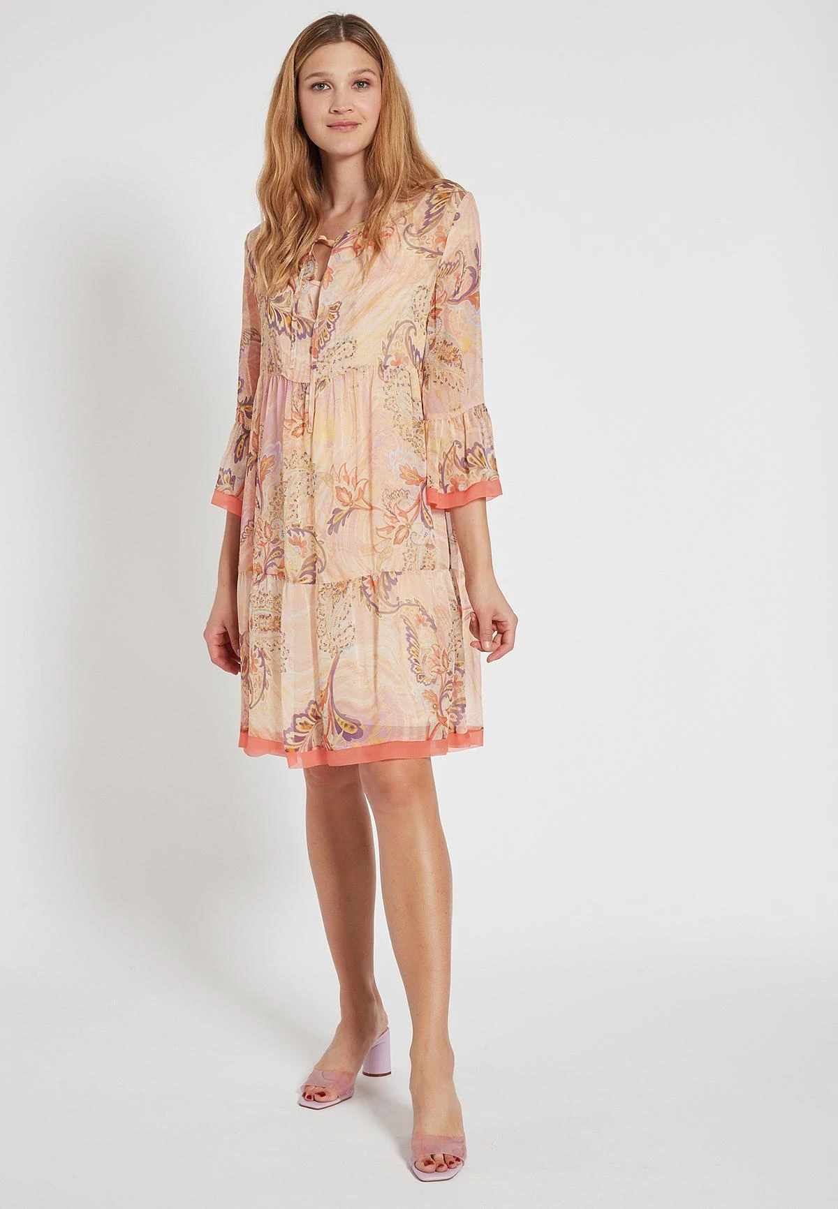 Ana Alcazar Gelaagde Jurk Fatosa 3 Ana Alcazar Gelaagde Jurk Fatosa