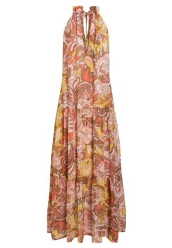 Ana Alcazar Maxi Jurk Felkoni -JurkChic Verkoop ana alcazar 048976 3197 9106