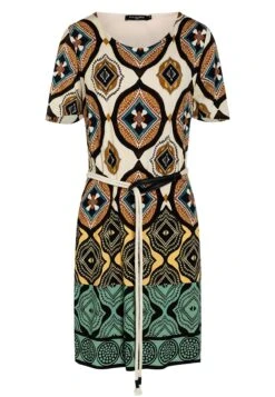 Ana Alcazar Korte Mouwen Jurk Fasane -JurkChic Verkoop ana alcazar 049012 3206 9101