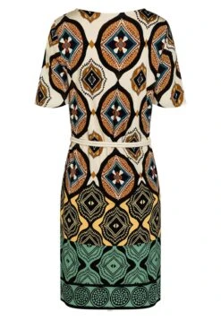 Ana Alcazar Korte Mouwen Jurk Fasane -JurkChic Verkoop ana alcazar 049012 3206 9106