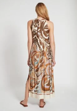 Ana Alcazar Maxi Jurk Fisea -JurkChic Verkoop ana alcazar 049053 3214 9105
