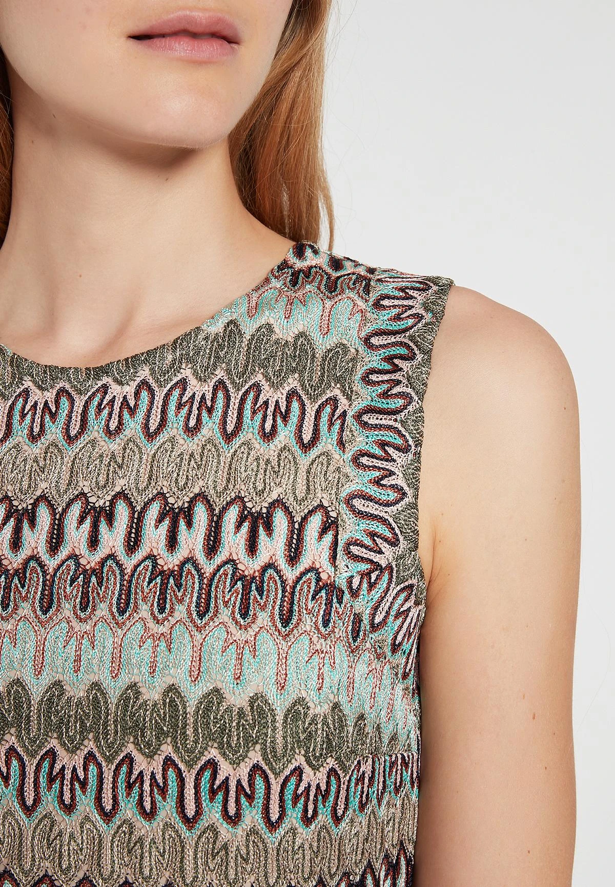 Ana Alcazar Gebreide Jurk Fora 6 Ana Alcazar Gebreide Jurk Fora - Afbeelding 4