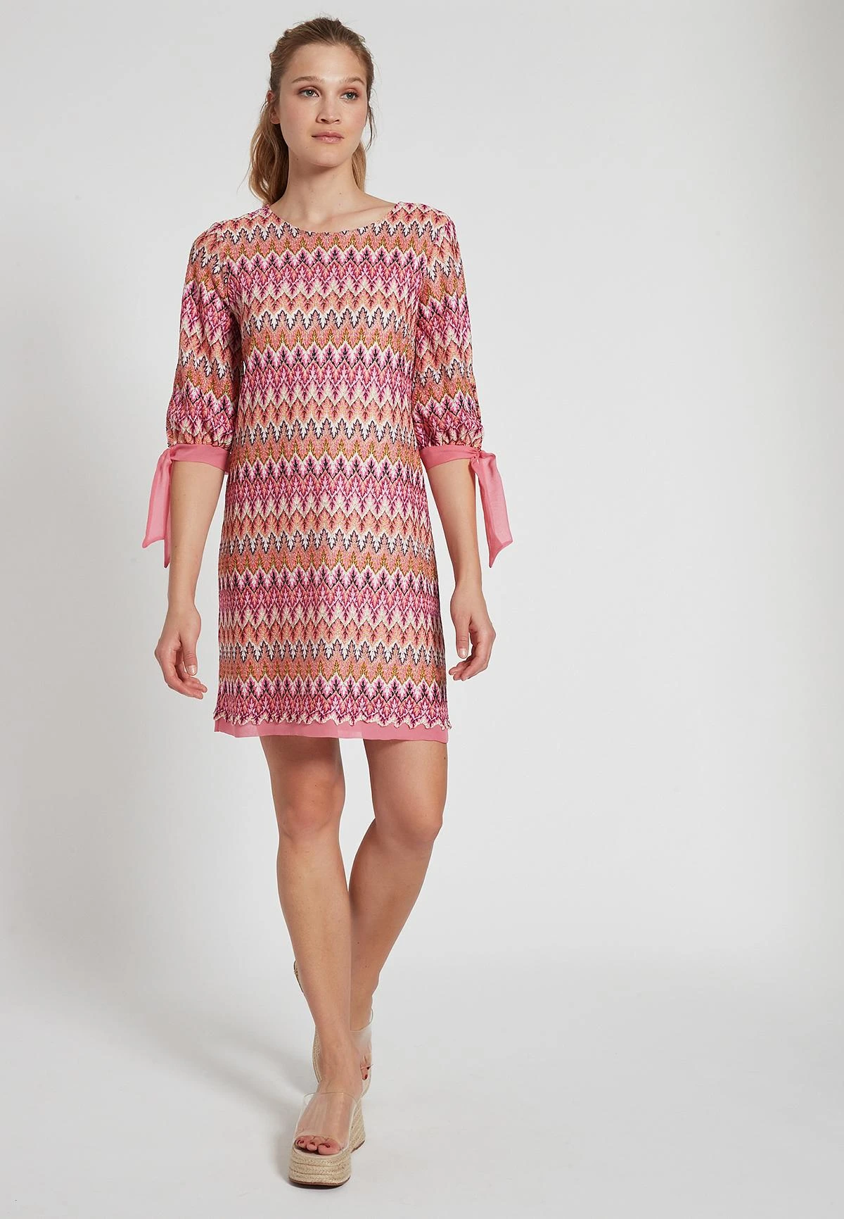 Ana Alcazar Gebreide Jurk Folune 3 Ana Alcazar Gebreide Jurk Folune