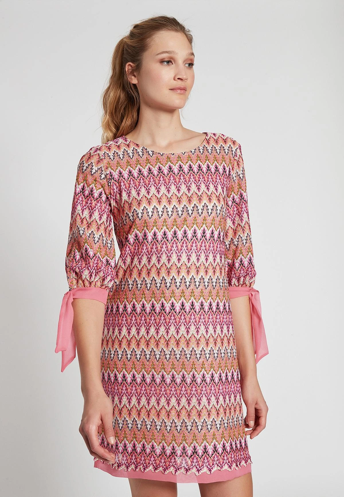 Ana Alcazar Gebreide Jurk Folune 4 Ana Alcazar Gebreide Jurk Folune - Afbeelding 2