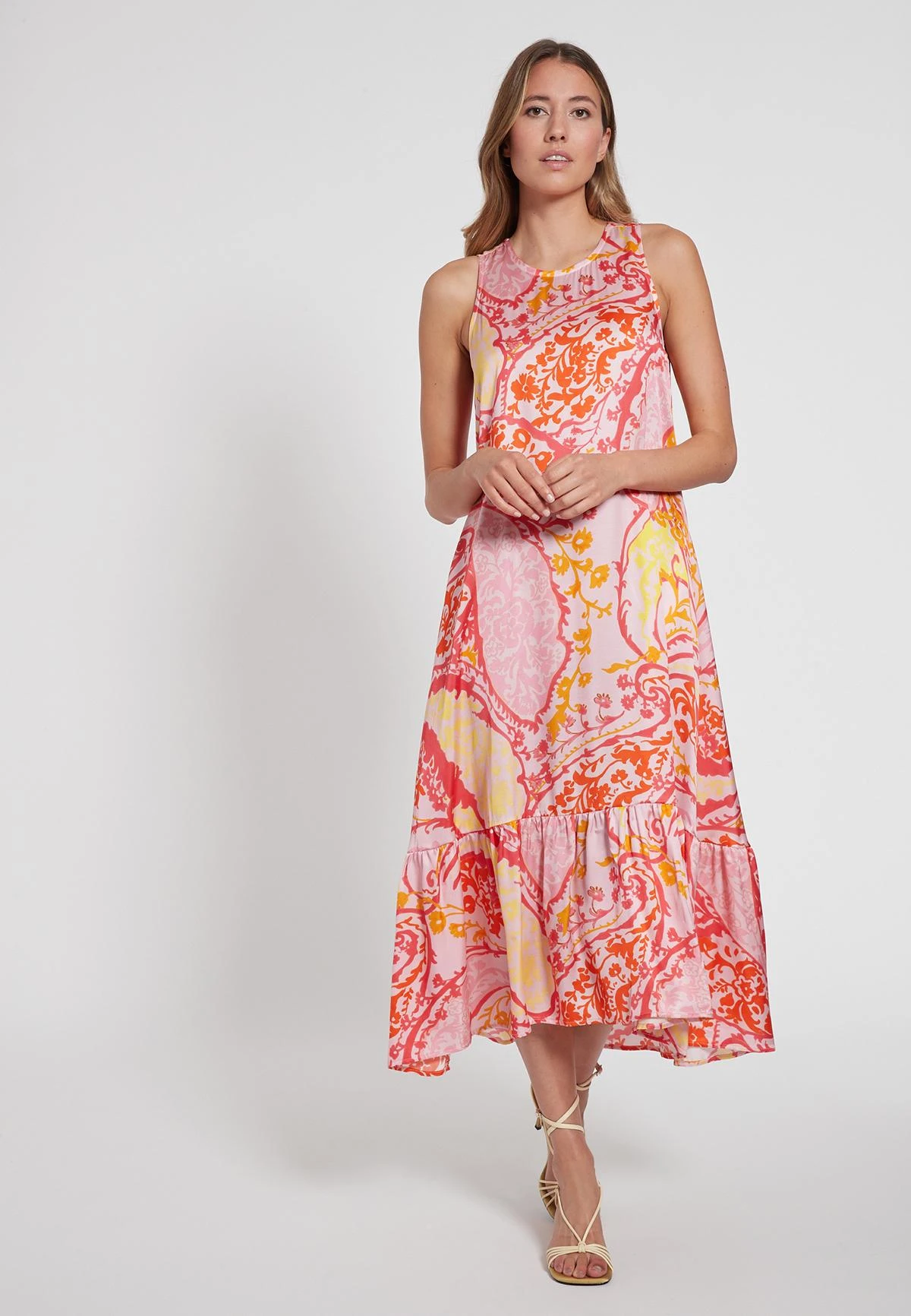 Ana Alcazar Midi Jurk Gangoris 3 Ana Alcazar Midi Jurk Gangoris