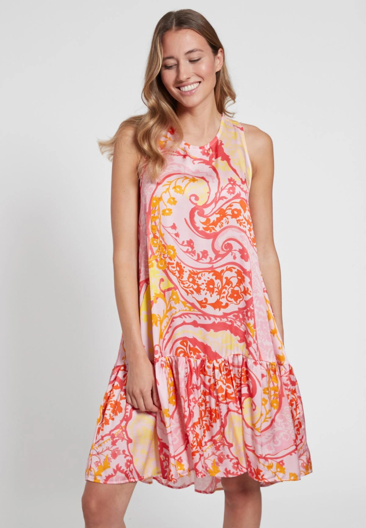 Ana Alcazar Volant Jurk Gangory 4 Ana Alcazar Volant Jurk Gangory - Afbeelding 2