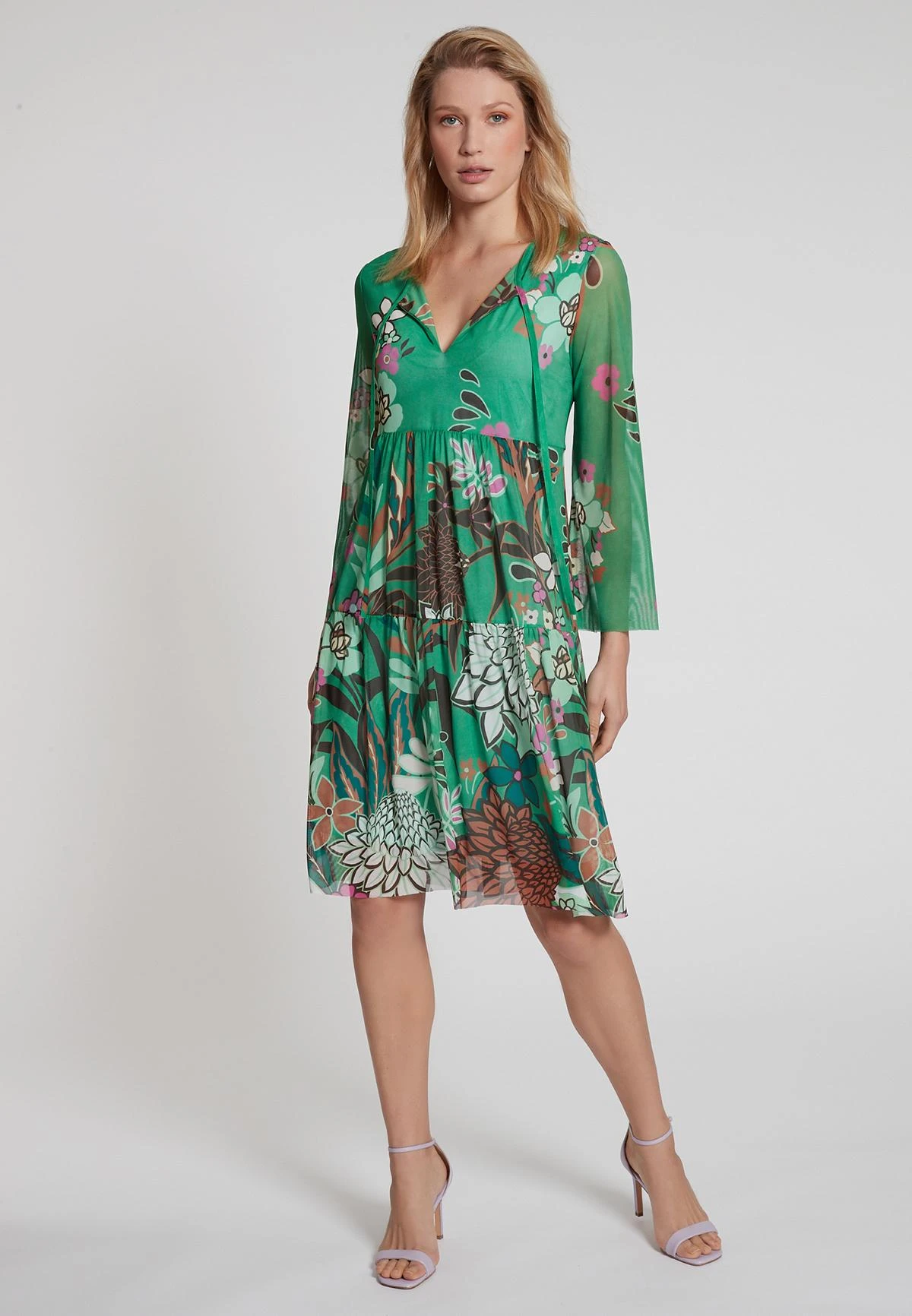 Ana Alcazar Volant Jurk Genimy 3 Ana Alcazar Volant Jurk Genimy