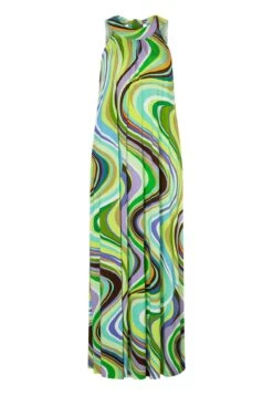 Ana Alcazar Neckholder Jurk Gealas -JurkChic Verkoop ana alcazar 049184 3245 9101