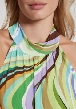 Ana Alcazar Neckholder Jurk Gealas -JurkChic Verkoop ana alcazar 049184 3245 9106