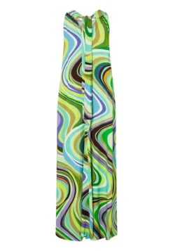 Ana Alcazar Neckholder Jurk Gealas -JurkChic Verkoop ana alcazar 049184 3245 9107