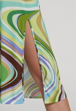 Ana Alcazar Wrap Jurk Gealys 14 Ana Alcazar Wrap Jurk Gealys -JurkChic Verkoop ana alcazar 049185 3245 9107