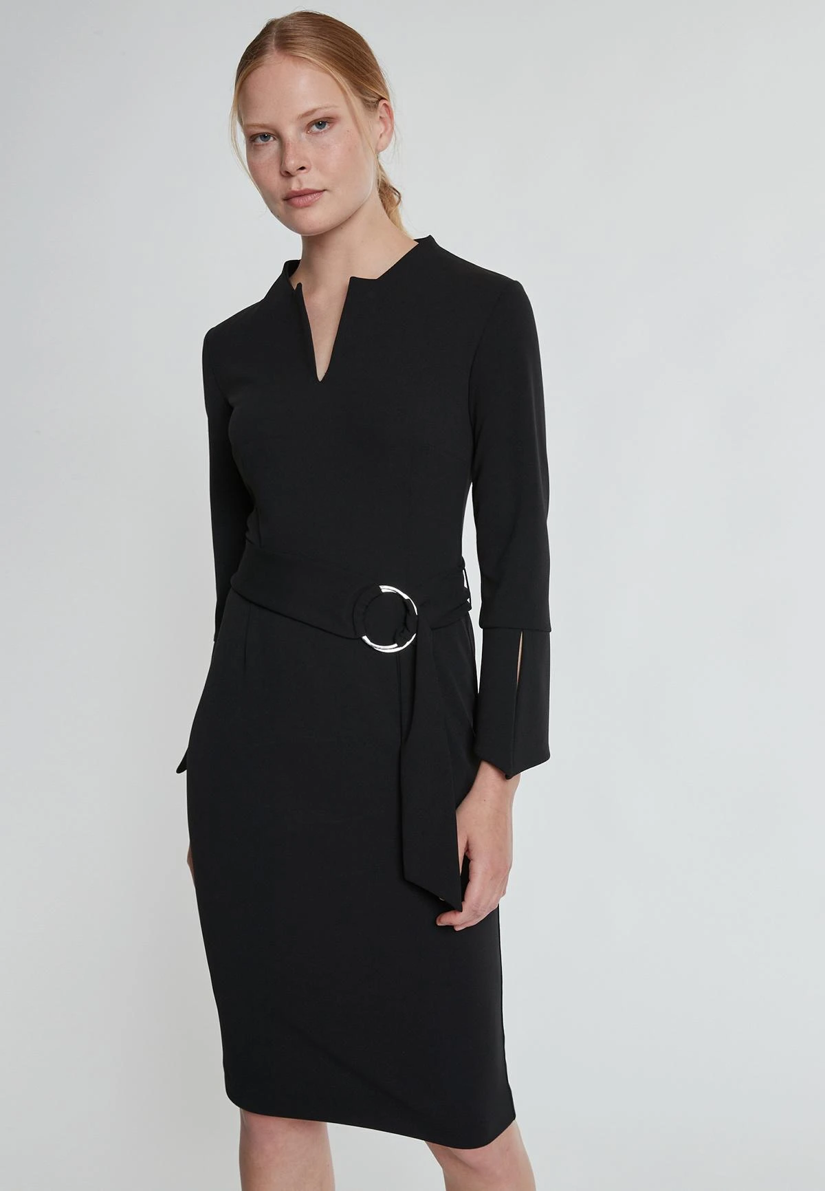 Ana Alcazar Klassieke Jurk Harmona 4 Ana Alcazar Klassieke Jurk Harmona - Afbeelding 2