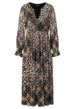 Ana Alcazar Midi Jurk Hilla -JurkChic Verkoop ana alcazar 049363 3290 9101