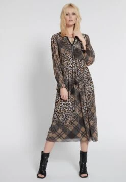 Ana Alcazar Midi Jurk Hilla -JurkChic Verkoop ana alcazar 049363 3290 9104