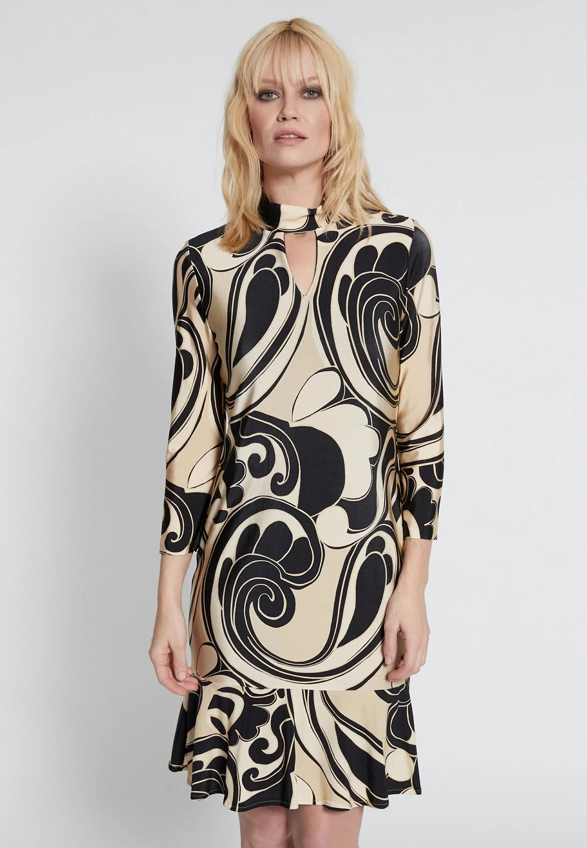 Ana Alcazar Volant Jurk Hicci 4 Ana Alcazar Volant Jurk Hicci - Afbeelding 2