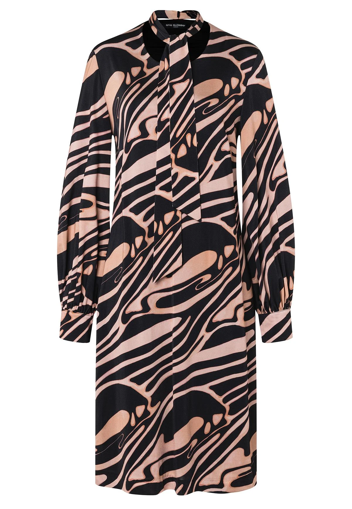 Ana Alcazar Stropdas Jurk Hidana 9 Ana Alcazar Stropdas Jurk Hidana - Afbeelding 7