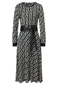 Ana Alcazar Midi Jurk Hiosa -JurkChic Verkoop ana alcazar 049400 3299 9101