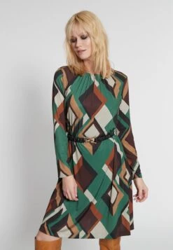 Ana Alcazar Print Jurk Hipla -JurkChic Verkoop ana alcazar 049403 3300 9103