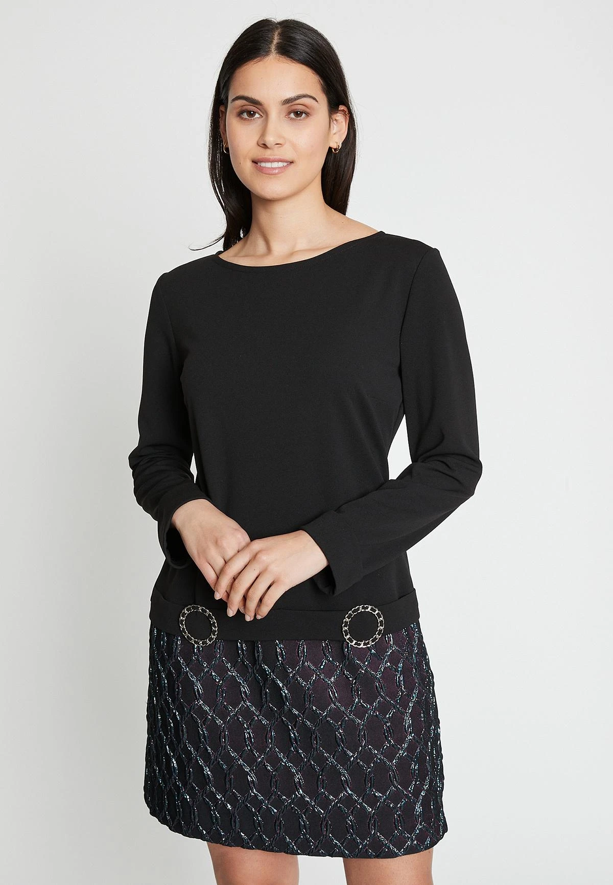 Ana Alcazar Mix Jurk Imoni 4 Ana Alcazar Mix Jurk Imoni - Afbeelding 2