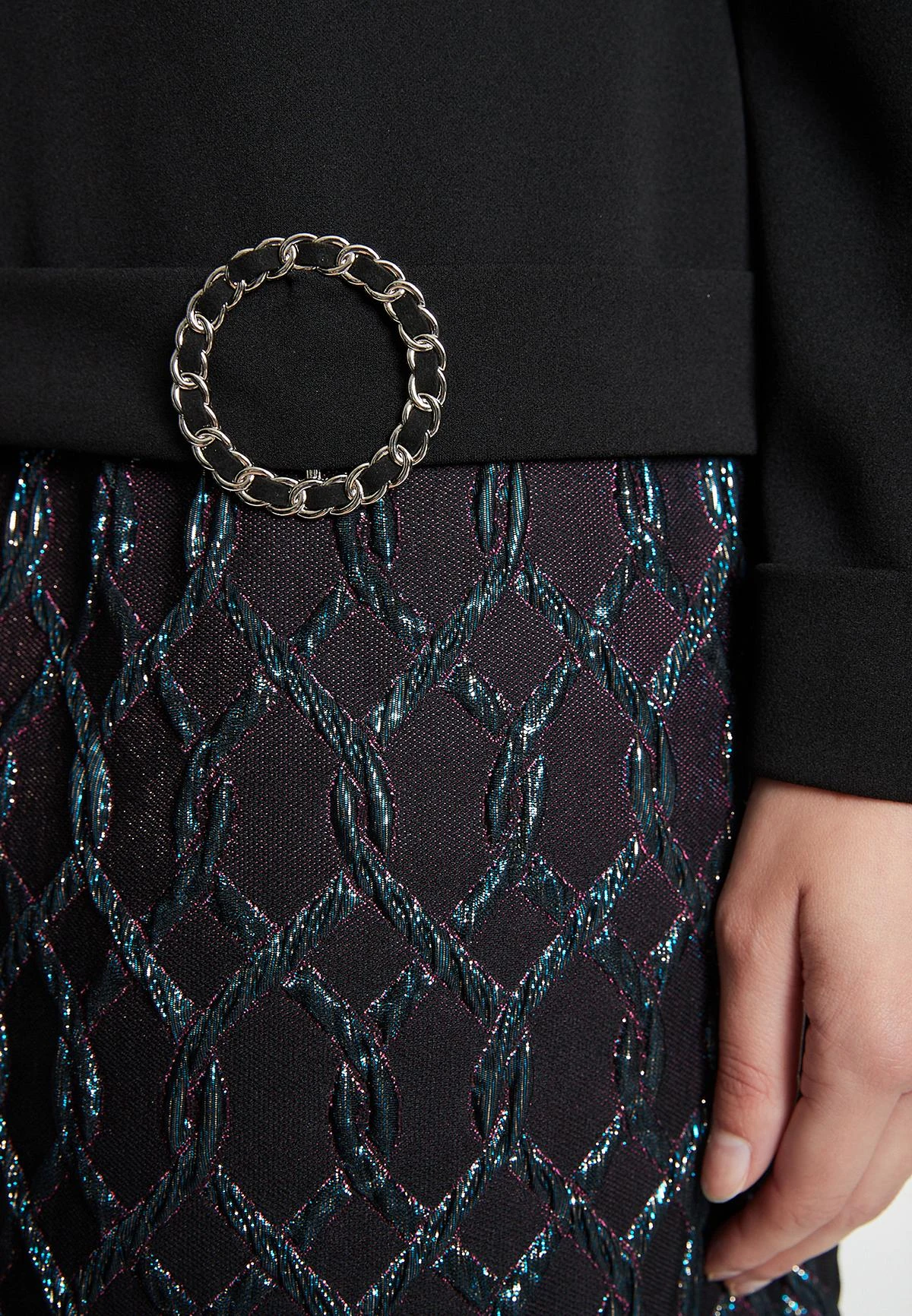 Ana Alcazar Mix Jurk Imoni 6 Ana Alcazar Mix Jurk Imoni - Afbeelding 4