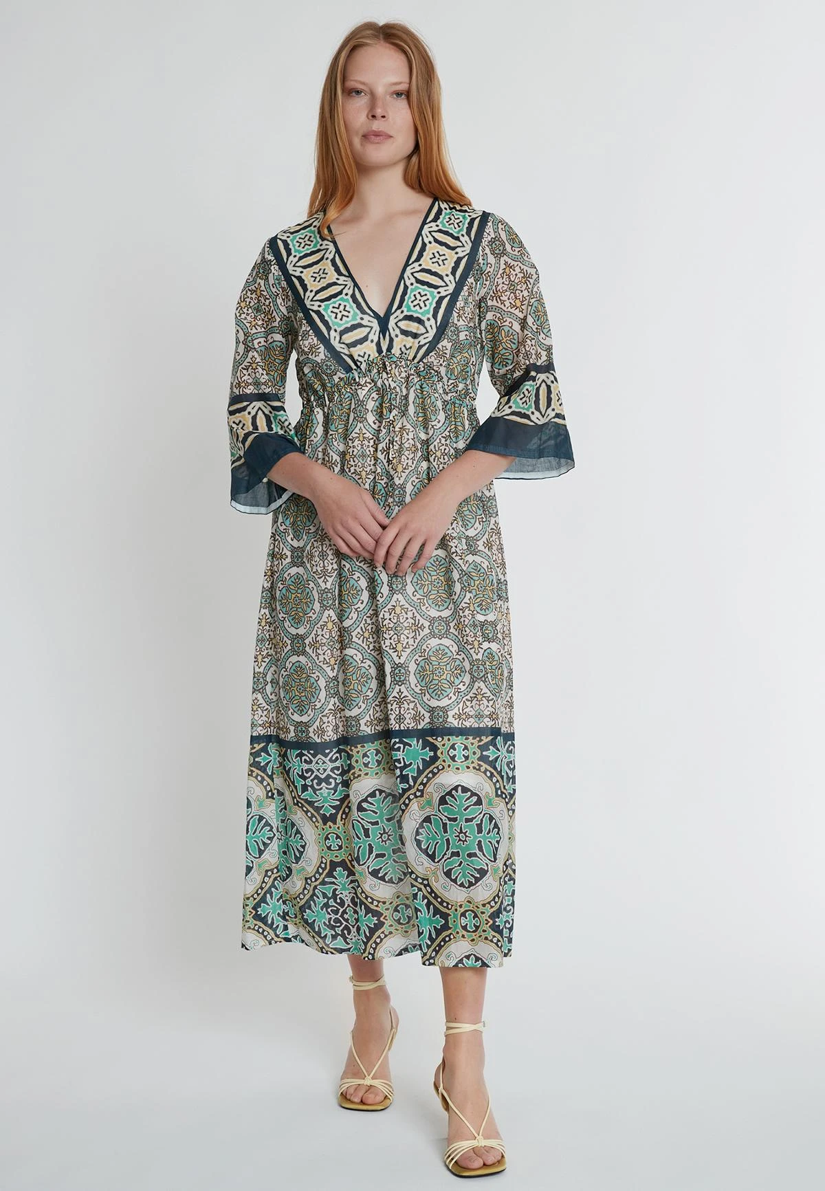 Ana Alcazar Empire Jurk Kahla 4 Ana Alcazar Empire Jurk Kahla - Afbeelding 2