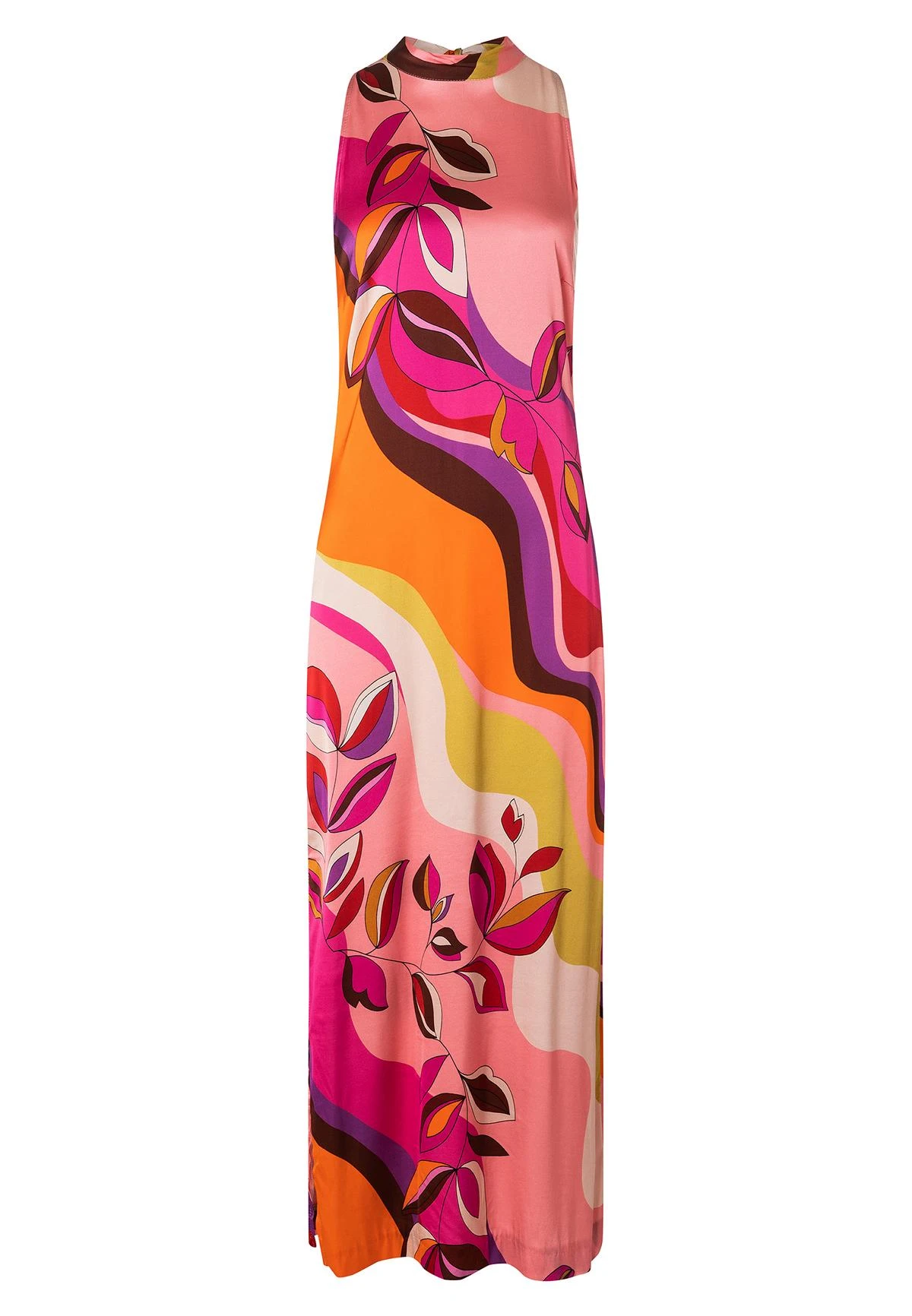 Ana Alcazar Neckholder Jurk Kaffa 8 Ana Alcazar Neckholder Jurk Kaffa - Afbeelding 6