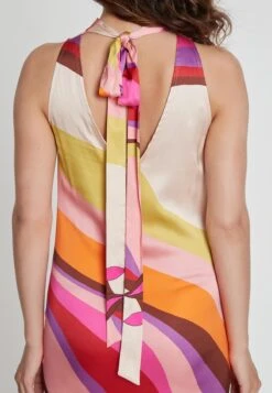 Ana Alcazar Neckholder Jurk Kaffa 11 Ana Alcazar Neckholder Jurk Kaffa -JurkChic Verkoop ana alcazar 049600 33475