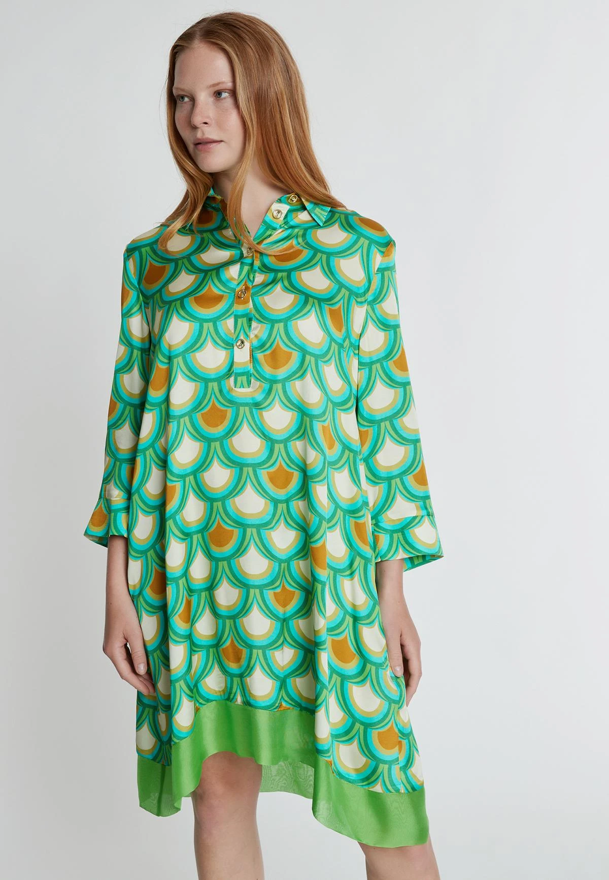 Ana Alcazar Shirt Jurk Kebla 4 Ana Alcazar Shirt Jurk Kebla - Afbeelding 2