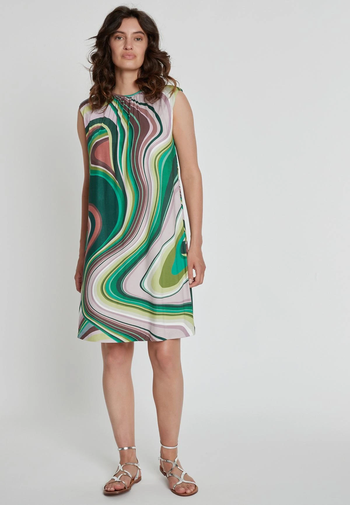 Ana Alcazar Print Jurk Kirea 3 Ana Alcazar Print Jurk Kirea