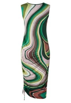 Ana Alcazar Midi Jurk Kirla -JurkChic Verkoop ana alcazar 049680 33638