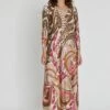 Ana Alcazar Kaftan Jurk Kiwana -JurkChic Verkoop ana alcazar 049692 33652