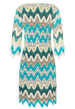 Ana Alcazar Korte Mouwen Jurk Kobea -JurkChic Verkoop ana alcazar 049698 33677