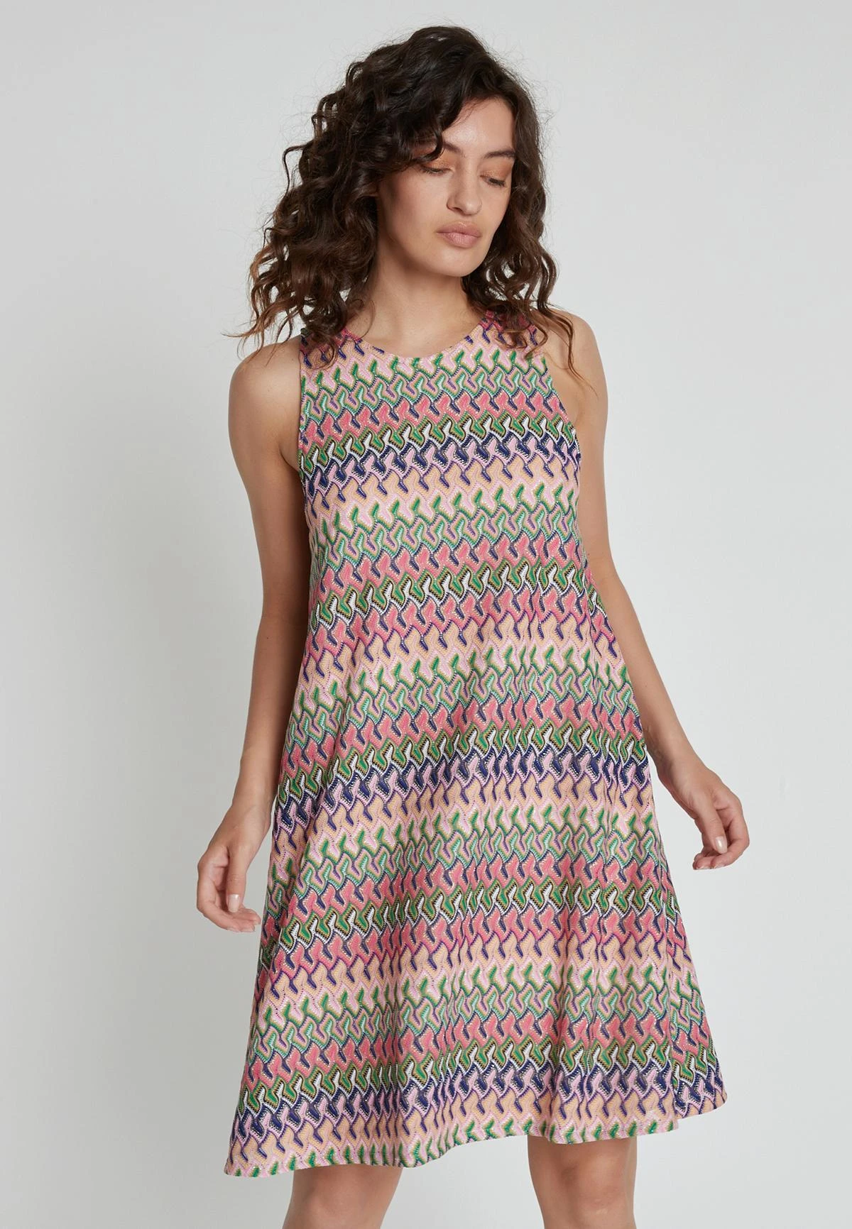 Ana Alcazar Trapeze Jurk Klary 4 Ana Alcazar Trapeze Jurk Klary - Afbeelding 2