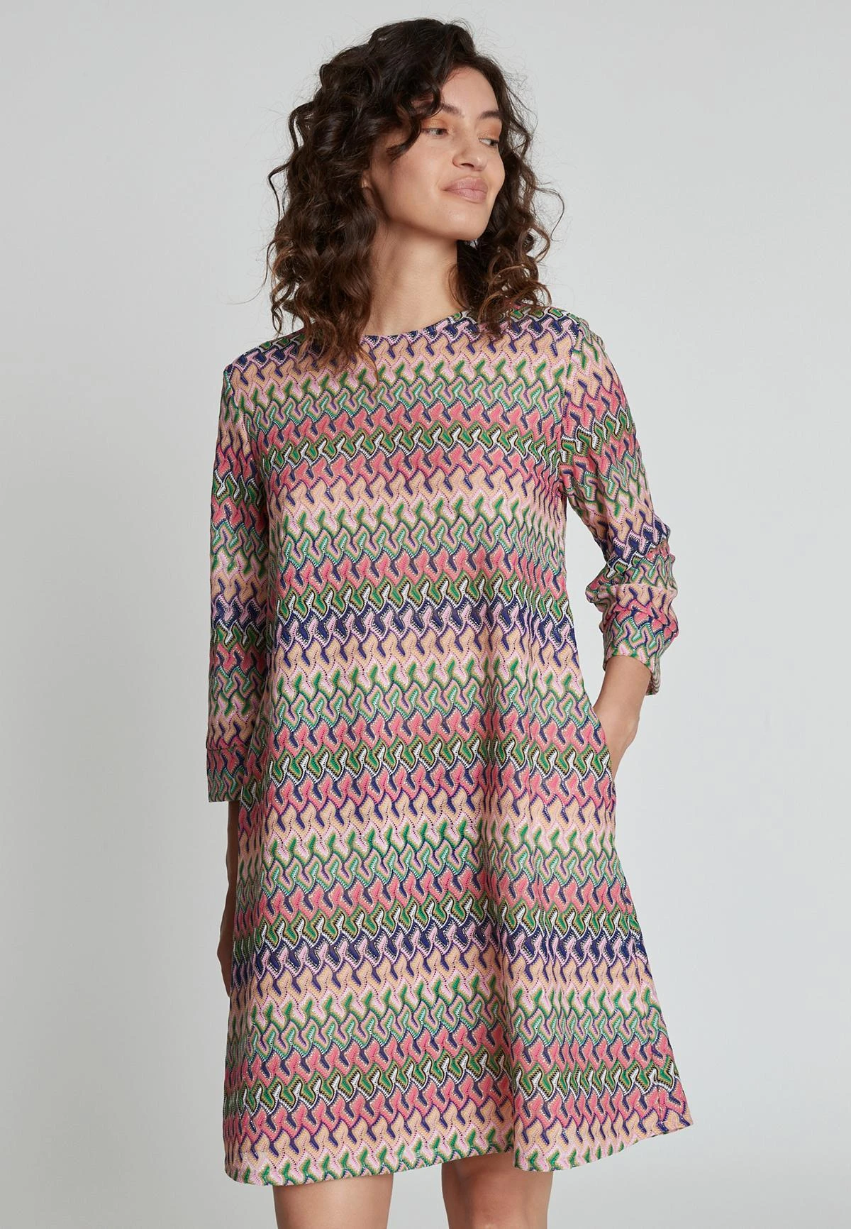 Ana Alcazar Swingende Jurk Klaris 4 Ana Alcazar Swingende Jurk Klaris - Afbeelding 2