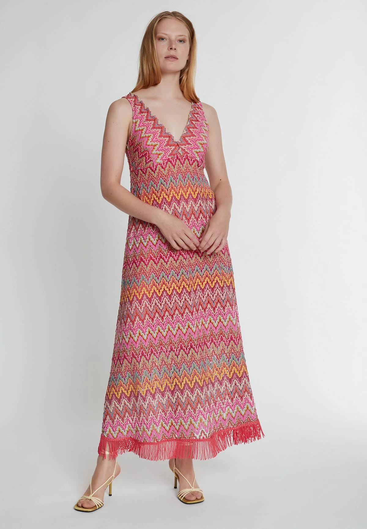 Ana Alcazar Maxi Jurk Kysni 4 Ana Alcazar Maxi Jurk Kysni - Afbeelding 2