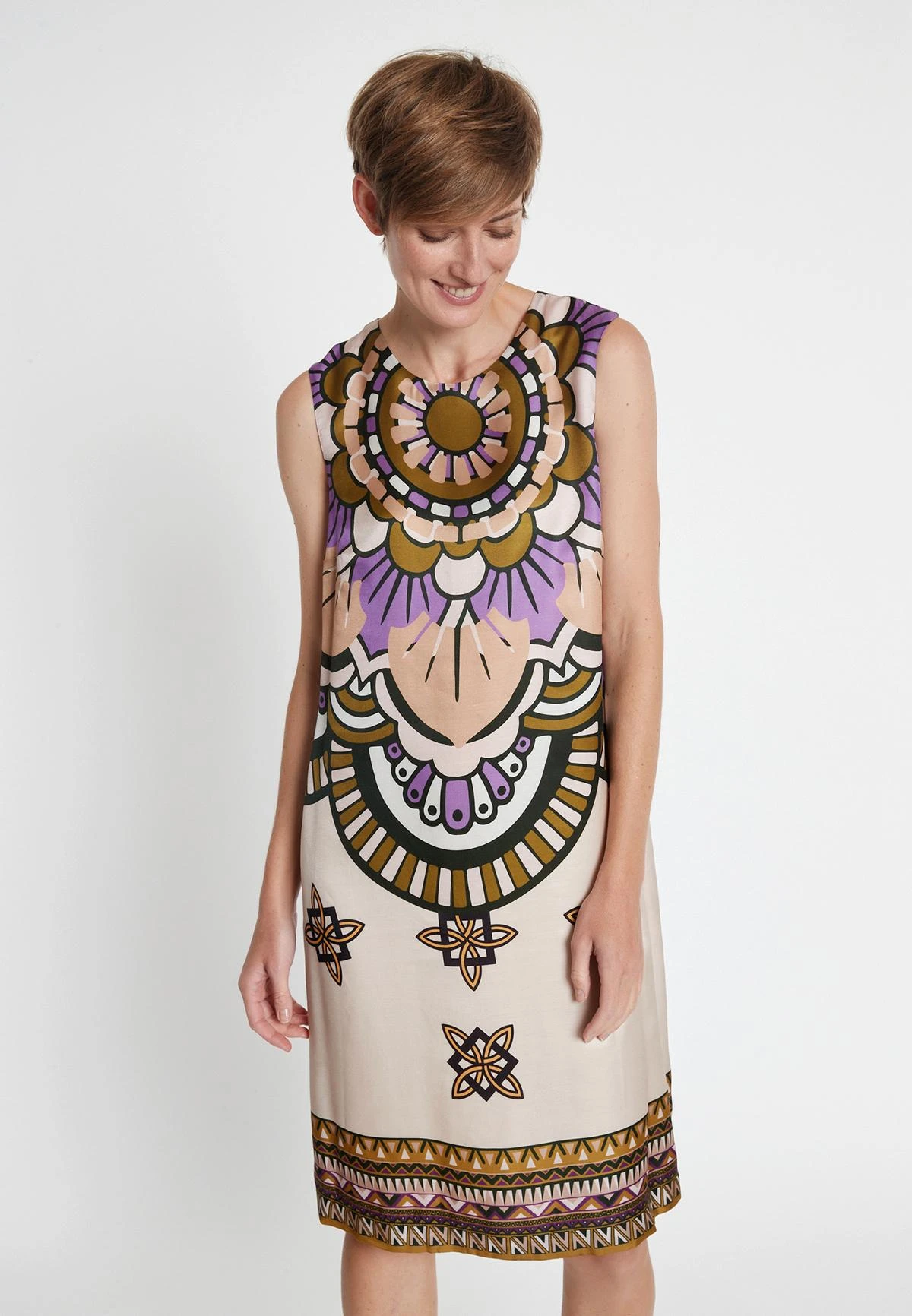 Ana Alcazar A-Lijn Jurk Lafore 4 Ana Alcazar A-Lijn Jurk Lafore - Afbeelding 2