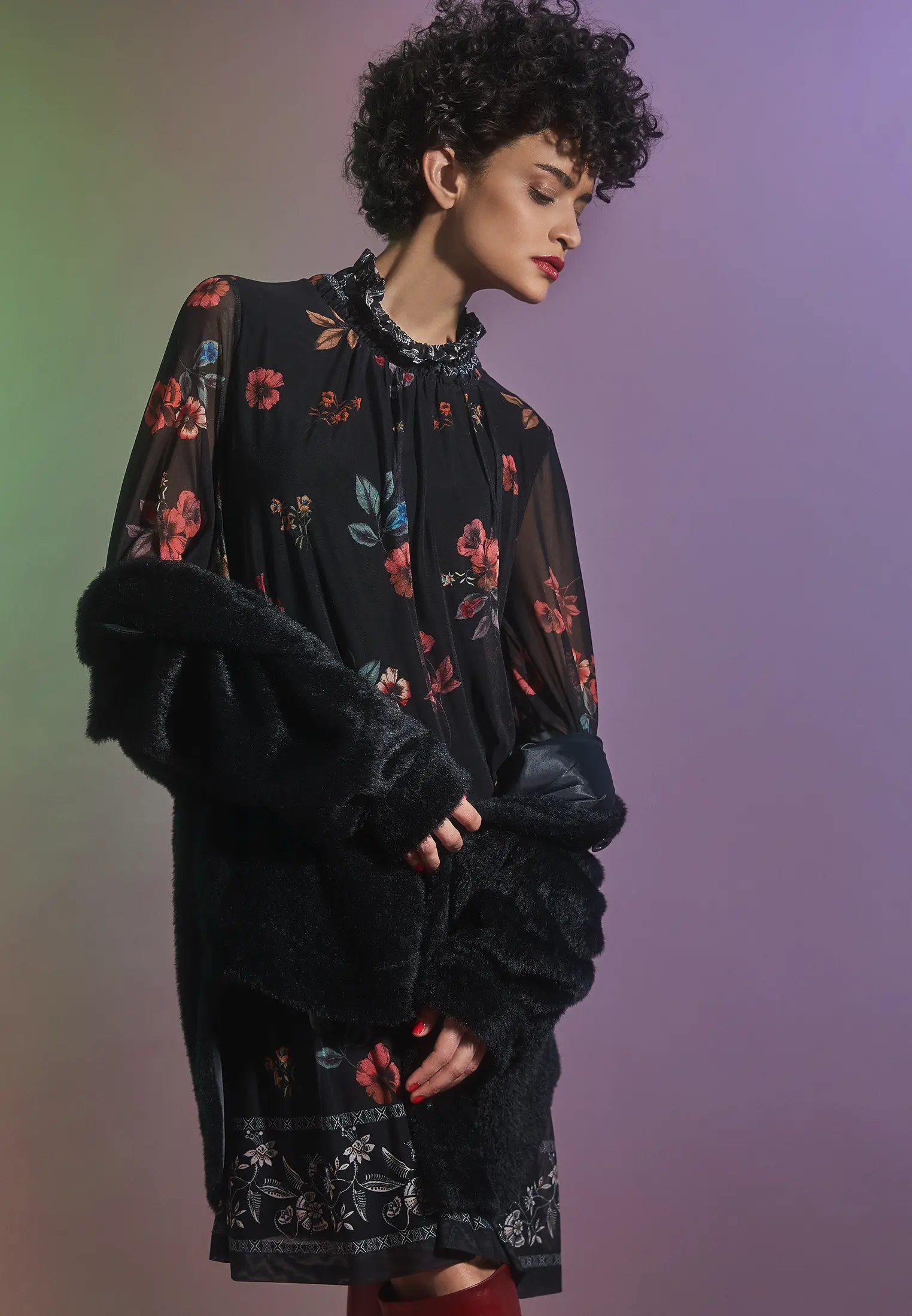 Ana Alcazar Lange Mouwen Jurk Hiane 8 Ana Alcazar Lange Mouwen Jurk Hiane - Afbeelding 6