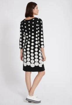 Ana Alcazar Loop Jurk Peika Zwart-Wit -JurkChic Verkoop h18 ana alcazar 046699 2628 100 4