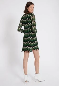 Ana Alcazar Tuniek Jurk Photany Green -JurkChic Verkoop h18 ana alcazar 046749 2643 910 3